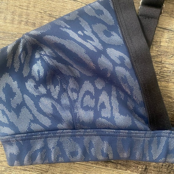 HEROINE SPORTS one47 cheetah print adjustable straps women sport bra Size Small - Picture 4 of 13